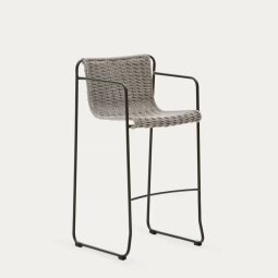 Barska stolica Maurina Grey Beige
