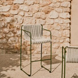 Barska stolica Maurina Grey Beige