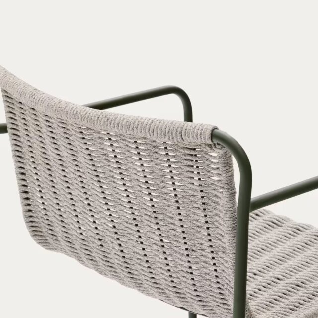 Barska stolica Maurina Grey Beige