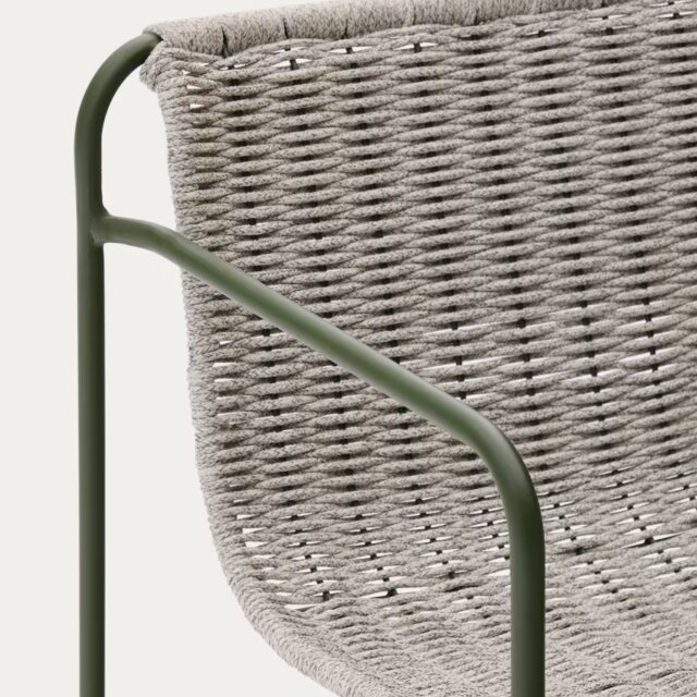 Barska stolica Maurina Grey Beige