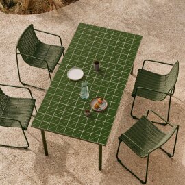 Stol Maurina Green 223x101 cm