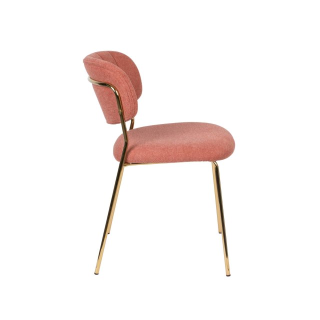 Stolica Jolien Gold/Pink