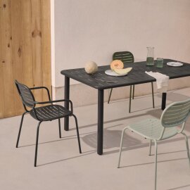 Stol Brai Dark Grey 180x90 cm
