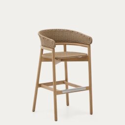 Barska stolica Arinella Natural Brown