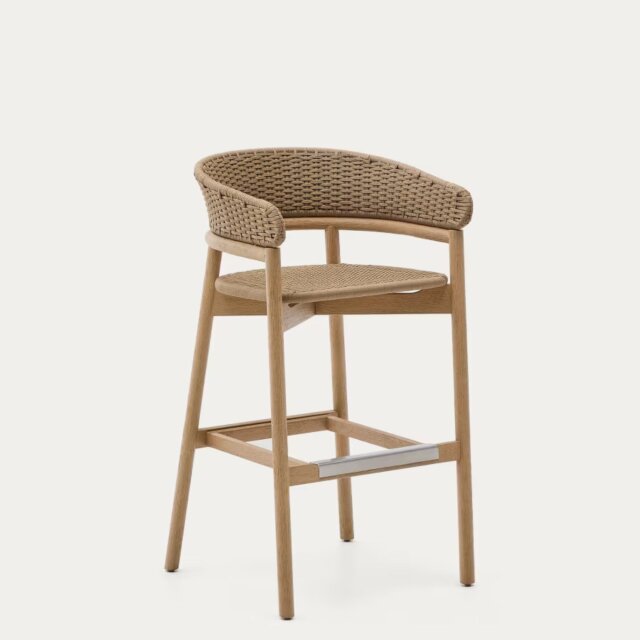 Barska stolica Arinella Natural Brown