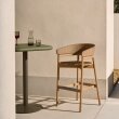 Barska stolica Arinella Natural Brown