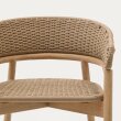 Barska stolica Arinella Natural Brown