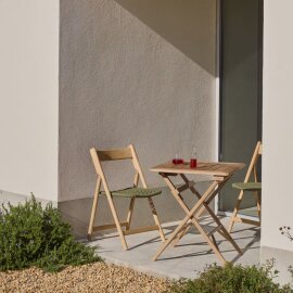 Sklopivi stol Dandara Natural 66x66 cm