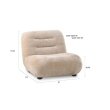 Fotelja Wyatt Velours Beige