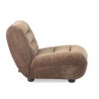 Fotelja Wyatt Velours Cognac