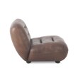 Fotelja Wyatt Wax Leather Chocolate