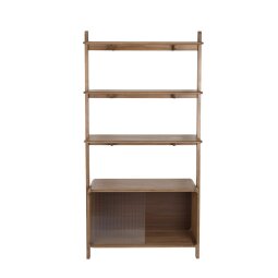 Zidna polica Rise Walnut