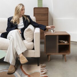Noćni ormarić Rise Walnut