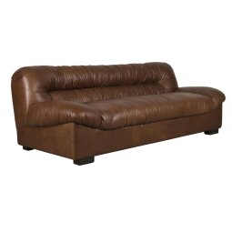 Sofa Douglas Wax Leather Chocolate