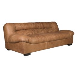 Sofa Douglas Wax Leather Cognac