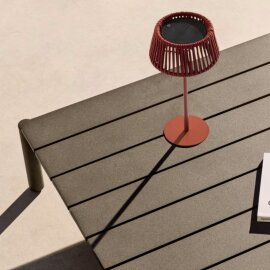 Vanjska solarna stolna svjetiljka Aldet Red