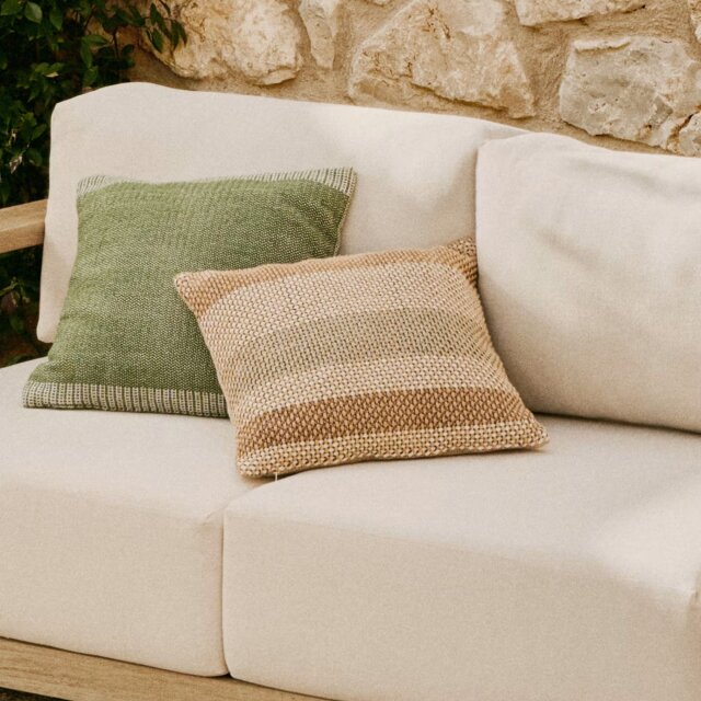 Jastučnica Lunet Green/Beige 45x45 cm