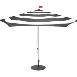 Suncobran Stripesol Black ø350 cm + crna baza