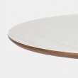 Blagovaonski stol Almira Oval 180 Walnut