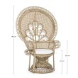 Fotelja Peacock Natural W-Cush