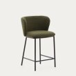 Blagovaonska stolica Ciselia Green Bouclé