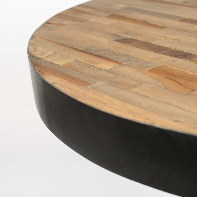 Barska miza Maze Round Natural