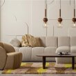 Fotelja Mojo Brown Beige Boucle