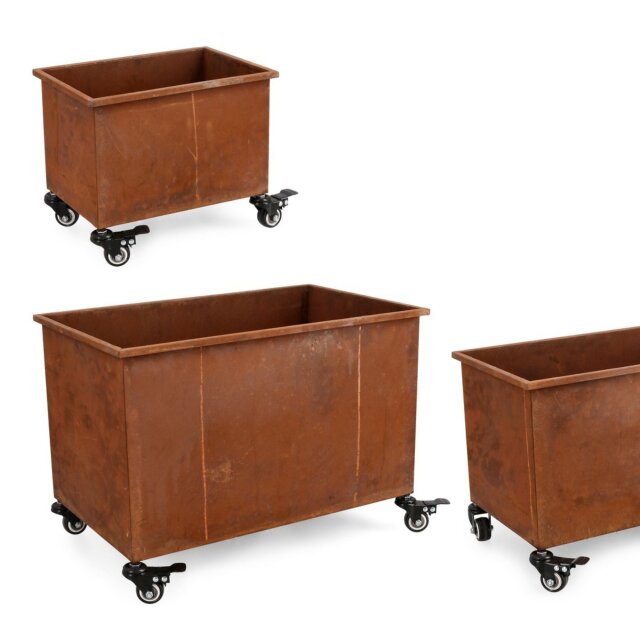 Držači za cvijeće Rect Rusty Small