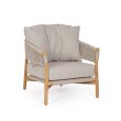 Fotelja Garita Beige s rukonaslonom