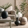 Dekorativna boca Grey Beige D39