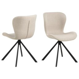 Stolica Batilda Beige Swivel- set od 2