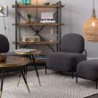 Fotelja Polly Grey
