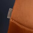 Barska stolica Franky Velvet Orange