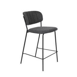 Polubarska stolica Jolien Black/Dark Grey