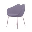 Fotelja XOXO Fabric Four Legs Pink