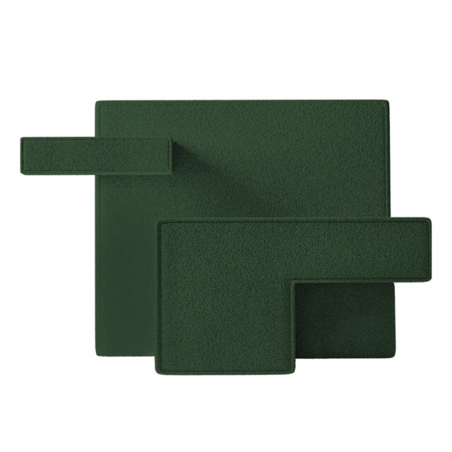 Fotelja Primitive Green Bouclé