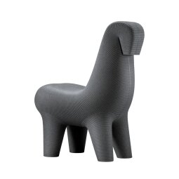 Stolica Ghoda Black Mix
