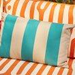 Jastuk King X Dusen Dusen Orange Blue Stripes