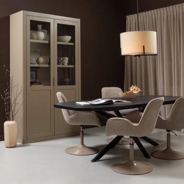 Blagovaonski stol Arros Black