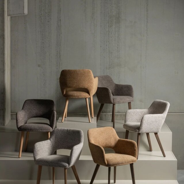 Blagovaonska stolica Murat Beige/Natural