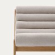 Fotelja Magira Beige Wood Natural Finish