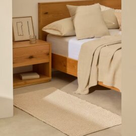 Tepih Mascarell White 70x140 cm