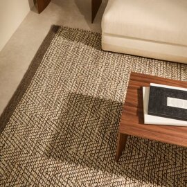 Tepih Arpe Beige Jute Jacquard 70x140 cm