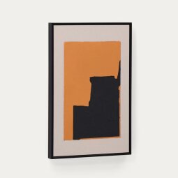 Slika Zernu Orange Black 42x65 cm