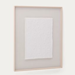 Slika Olvin White Recycled Paper 103x123 cm
