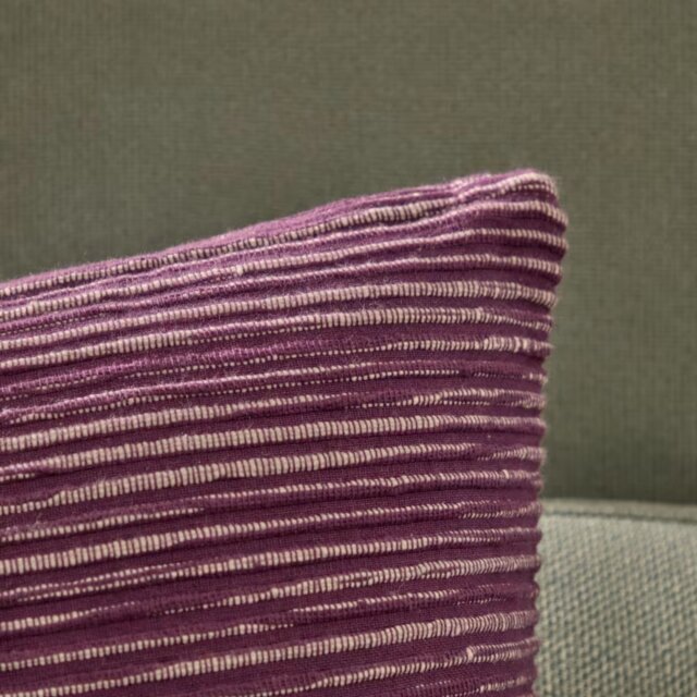 Jastučnica Niera Purple Striped Jacquard