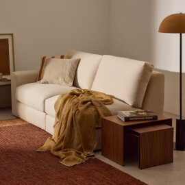 Deka Sanae Linen Brown 130x170 cm
