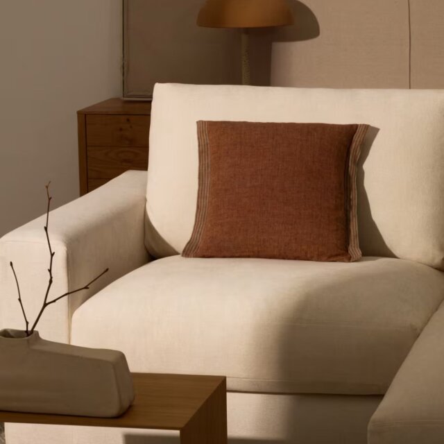 Jastučnica Niven Orange Brown Melange 45x45 cm