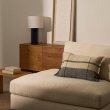 Jastučnica Eron Beige Blue Linen 40x60 cm