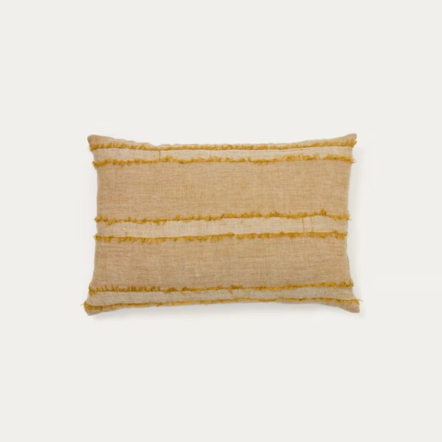 Jastučnica Neris Mustard Linen 40x60 cm